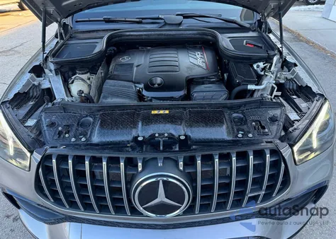 2021 Mercedes-Benz Gle Coupe Amg 53 4Matic z USA, uszkodzony, nr VIN 4JGFD6BB3MA393648